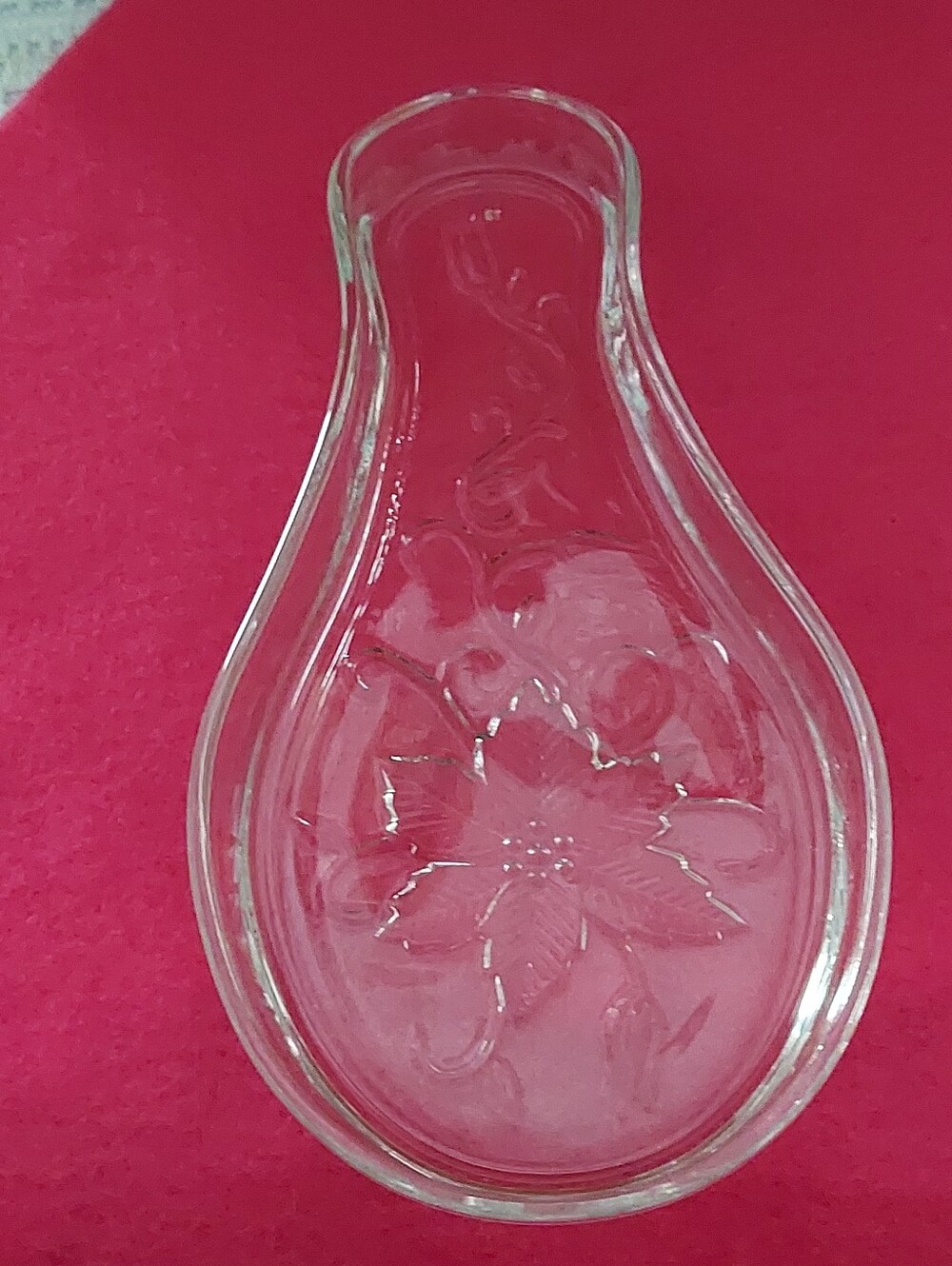 Princess House Crystal Spoon Rest - Picture 9 of 9